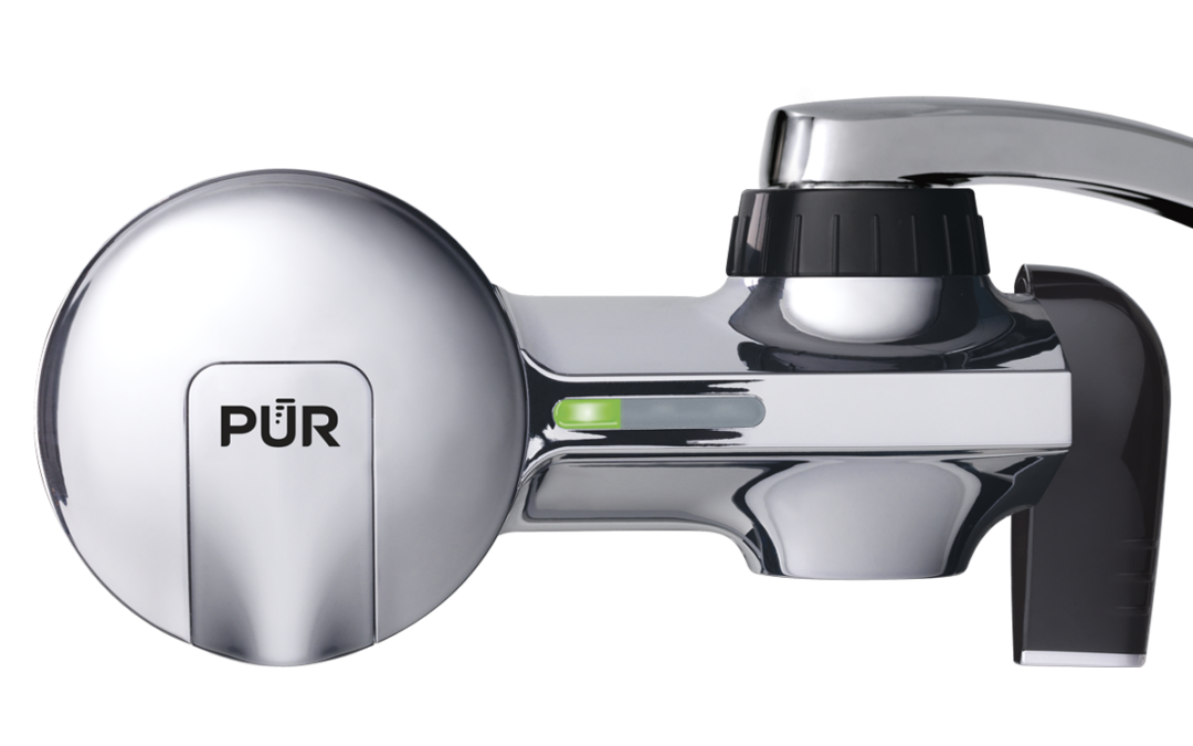 PUR PLUS Faucet Filtration System – Horizontal, Chrome